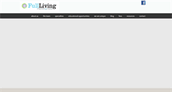 Desktop Screenshot of fullliving.com