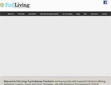 Tablet Screenshot of fullliving.com
